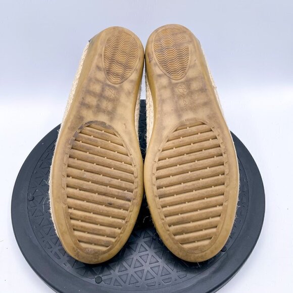 Beacon Womens Terri Faux Leather Slip On Espadrilles shoes size 8.5 - Picture 6 of 9